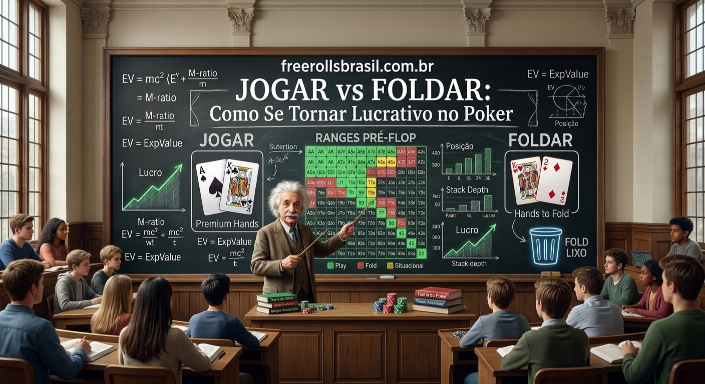 Imagem 1 da matéria: Se Tornar Lucrativo no Poker: O Segredo Está no Que Você Joga (e no Que Você Folda)